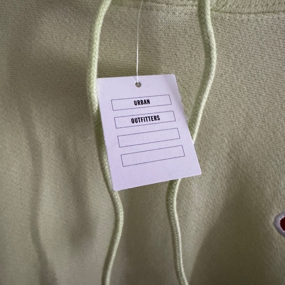 Highlighter Green Champion Hoodie New With Tags (Bought From Urban Outfitters) - Picture 3 of 4
